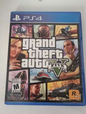 PS4 GTA 5 Video Game -